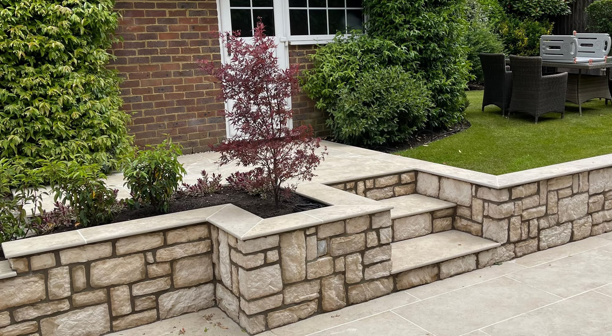 Retaining Walls in Guildford by Hills Driveways & Patios