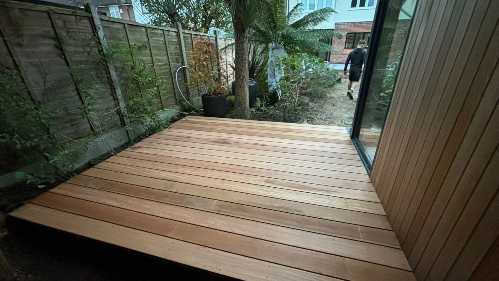 Wooden Decking by Hills Driveways & Patios